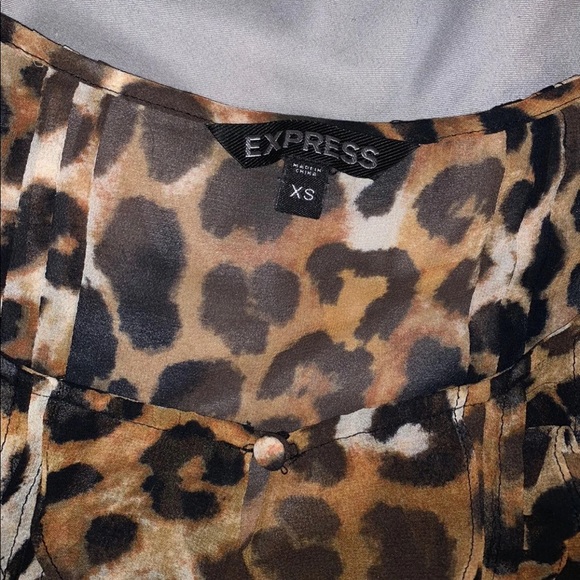 Express leopard blouse - Picture 3 of 3